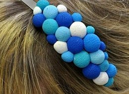 Čelenka z kolekce Bambulky