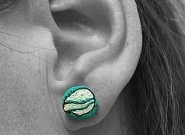 Náušnice z kolekce Z terária