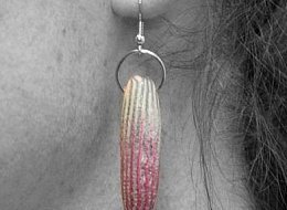 Náušnice z kolekce Otisky prstů