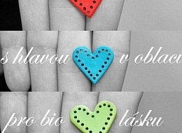 Náušnice srdce z kolekce Colors