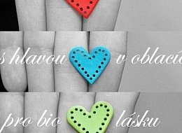 Náušnice srdce z kolekce Colors