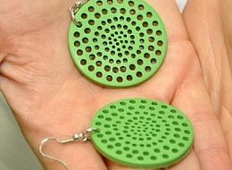 Náušnice z kolekce Vrtané