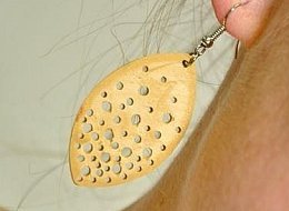 Náušnice z kolekce Vrtané