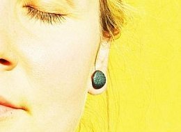 Náušnice pecky k náhrdelníkům Bambule