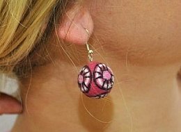 Náušnice z kolekce Sasanka