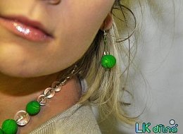 Náušnice z kolekce Otisky prstů