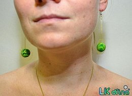 Náušnice z kolekce Otisky prstů