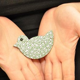 Ptáček z kolekce Dots