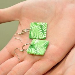 Náušnice z kolekce Green Grass