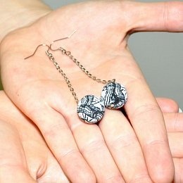 Náušnice z kolekce BlackAndWhite