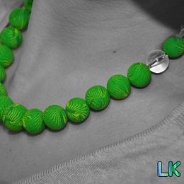 Náhrdelník z kolekce Otisky prstů