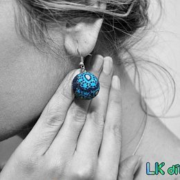 Náušnice z kolekce Krajka v barvách