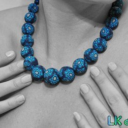 Náhrdelník z kolekce Krajka v barvách