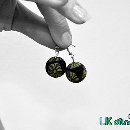 Náušnice z kolekce Chryzantema