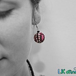 Náušnice z kolekce Sasanka