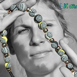 Náhrdelník z kolekce Krajka v barvách