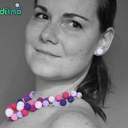 Náhrdelník Bambule z kolekce Colors