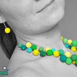 Náhrdelník Bambule z kolekce Colors