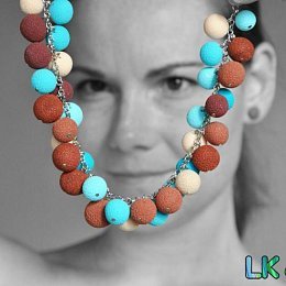 Náhrdelník Bambule z kolekce Colors