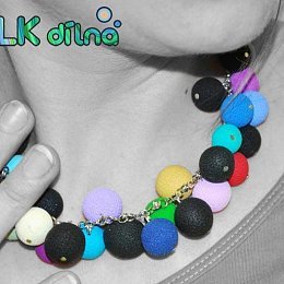 Náhrdelník Bambule z kolekce Colors